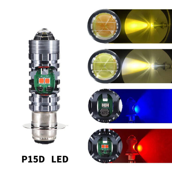 H4/BA20D/P15D LED Motorcycle Headlight