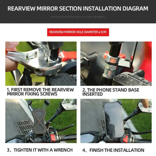 Stretch Phone Holder for Bike/Motorcycle