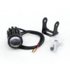 Dual Color LED Motorcycle Auxiliary Headlight - 5000LM, Waterproof, with Control Switch