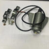 Dual Color LED Motorcycle Spotlight - White & Yellow