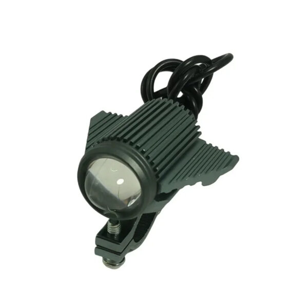 Dual Color LED Motorcycle Spotlight - White & Yellow