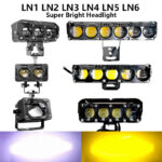 72W LED Work Light Bar - Combo Beam, Waterproof, for Cars, SUVs, ATVs & Trucks
