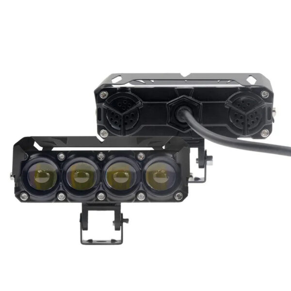 Dual-Color Three-Eye LED Spotlights