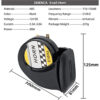 Universal 12V Motorcycle Snail Horn - 130DB Waterproof