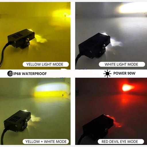 TF MOTO LED LIGHT 1.4INCH PAIR