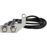 12V Handlebar USB Charger with Voltmeter