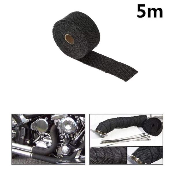 MOTORCYCLE EXHAUST HEAT WRAP KIT